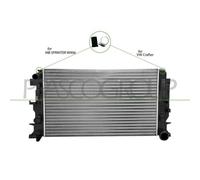 PRASCO ME919R001 Radiador, refrigeración del motor