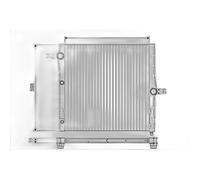 Radiador Refrigeración del Motor VALEO 598 mm-588 mm Aluminio BMW X6