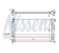 Radiador, refrigeración de motor NISSENS 630771