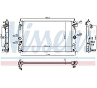 Radiador Refrigerante Radiador De Motor Para Toyota Yaris 1.5 Híbrido