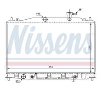 Radiador Refrigerante Radiador Para Hyundai Accent III MC 1.4 GL 1.6 GLS LC