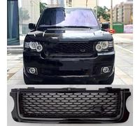 Radiador Rejilla Parachoques Delantero Panel Central Rejilla Superior Estilo L 322 Para Land Para Rover Para Range Para Rover Para Vogue L322 2010-2012 Parrilla(2)