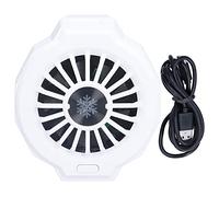 Radiador semiconductor para teléfono móvil Enfriador de teléfono de enfriamiento rápido Ventilador de enfriamiento portátil para teléfono móvil con conducto de Aire silencioso