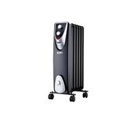 RADIADOR MODELO "BLACK EDITION" - SIN ACEITE - (6 ELEMENTOS) - 1000W - EDM