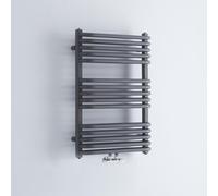 Radiador Toallero - Curvo - 736mm x 500mm - Antracita - 2016W