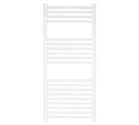 Radiador toallero Elba Aqua (An x Al: 50 x 112 cm, 459 W, Blanco)