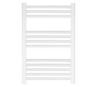 Radiador toallero Elba Aqua (An x Al: 50 x 77 cm, 299 W, Blanco)