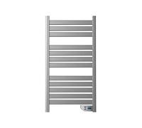 Cecotec Radiador Toallero Eléctrico Bajo Consumo Ready Warm 9050 Twin Towel INOX. Seca Toallas de 500 W, IP24 2 Modos Av2228