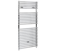 Radiador Toallero Eléctrico Cromado con Barras - 1190mm x 600mm - Arno