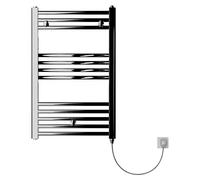 Radiador toallero eléctrico Elba CLV (An x Al: 50 x 77 cm, 300 W, Cromo)
