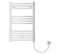 Radiador toallero eléctrico Elba CLV (An x Al: 55 x 77 cm, 300 W, Blanco)
