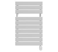 Radiador toallero eléctrico Lisse Oval (An x Al: 50 x 68,3 cm, 500 W, Blanco)