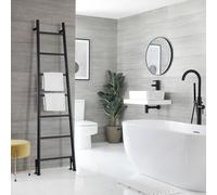 Radiador Toallero Escalera de Suelo - Negro