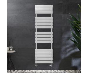Radiador Toallero Mixto Blanco - 1500mm x 450mm - in lemento Eléctrico de 800W y Llaves - Lustro