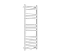 Radiador toallero mural voss 500 w 21 tubos acero 120x50cm - blanco [neu.haus]