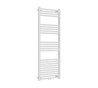 Radiador toallero mural voss 655 w 24 tubos acero 140x60cm - blanco [neu.haus]