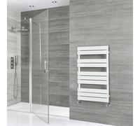 Radiador Toallero Plano - Blanco - 975mm x 600mm - Lustro