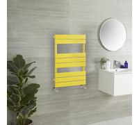 Radiador Toallero Plano Color Amarillo (Dandelion Yellow) - 825mm x 600mm - Lustro