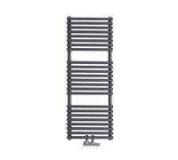 Radiador Toallero Plano - Conexión Central - Antracita - 1065mm x 400mm - 333 Vatios - Magera