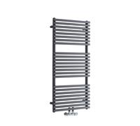 Radiador Toallero Plano - Conexión Central - Antracita - 1065mm x 500mm - 254 Vatios - Magera