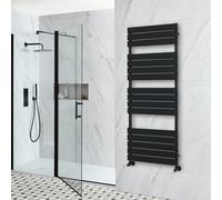 Radiador Toallero Plano - Negro - 1500mm x 600mm - Lustro