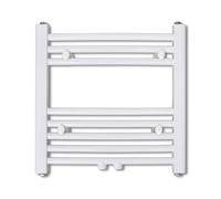 Radiador toallero vex 4 con conexión lateral y central. mantén tu baño cálido y tus toallas secas con su eficiente sistema de calefacción. 48 cm