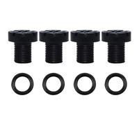 radiadores de motor Tornillo De Purga De La Válvula De Aire Refrigerante Para BMW F30, E30, E36, E46, E90 Y E91. Fijación De Ventilación Del Tapón Del Radiador Y Del Depósito De Expansión.(4PC)