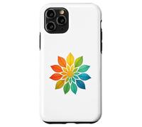 Radial Mandala Bloom - Diseño artístico de simetría abstracta Carcasa para iPhone 11 Pro