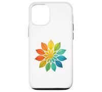 Radial Mandala Bloom - Diseño artístico de simetría abstracta Carcasa para iPhone 12/12 Pro