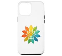 Radial Mandala Bloom - Diseño artístico de simetría abstracta Carcasa para iPhone 12 Pro Max
