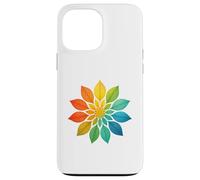 Radial Mandala Bloom - Diseño artístico de simetría abstracta Carcasa para iPhone 13 Pro Max