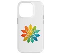 Radial Mandala Bloom - Diseño artístico de simetría abstracta Carcasa para iPhone 14 Pro