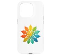 Radial Mandala Bloom - Diseño artístico de simetría abstracta Carcasa para iPhone 15 Pro