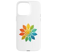 Radial Mandala Bloom - Diseño artístico de simetría abstracta Carcasa para iPhone 15 Pro Max