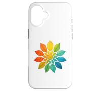 Radial Mandala Bloom - Diseño artístico de simetría abstracta Carcasa para iPhone 16