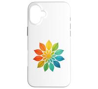 Radial Mandala Bloom - Diseño artístico de simetría abstracta Carcasa para iPhone 16 Plus