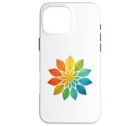 Radial Mandala Bloom - Diseño artístico de simetría abstracta Carcasa para iPhone 16 Pro Max