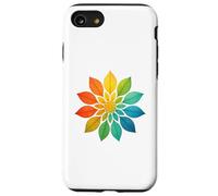Radial Mandala Bloom - Diseño artístico de simetría abstracta Carcasa para iPhone SE (2020) / 7 / 8