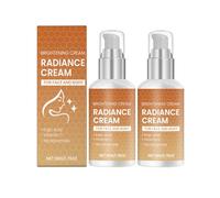 Radiance Cream for Face and Body, Overnight Hydrating Sleeping Mask for Bright, Reduces Dark Spots, Deep Moisture, Mejora la claridad de la piel, Día y Noche Uso para Dull, Dry or Oily Skin (2