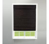 Radiance - Persiana Romana de Entramado sin Cable Espresso 2208824E Que Ofrece privacidad, 58,4 cm de Alto por 162,5 cm de Ancho