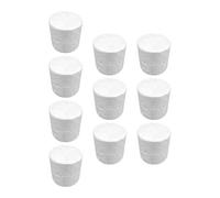 RadianceBiz 10 Círculos de Espuma para Manualidades, Adornos, Cilindros de Espuma Versátiles, Recuerdos de Fiesta para Pasteles Y Decoraciones DIY, Proyectos, 6x6cm
