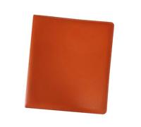 RadianceBiz Carpeta para A4, Fundas para Carpeta, 50 Páginas Interiores para Fundas de, Cubierta de Carpeta con 9 Bolsillos para Tarjetas Co, Naranja