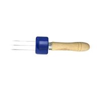 RadianceBiz Herramienta para Tejer con Cordón, Gancho para Tejer, Herramienta para Tejer, Accesorios de Viaje Livianos, Manualidades, Ayudante de Madera Eficiente, 3 Pestillo