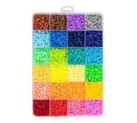 RadianceBiz Kit de 39000 Piezas de Fusibles, Fundibles, Juguetes Educativos, Rompecabezas de Hama para Principiantes, Fiestas, N