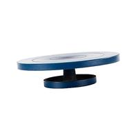 RadianceBiz Plato Giratorio para Esculpir de 5,9 Pulgadas con Rodamiento, Accesorio Estable Y Suave, Color Azul, Resistente, para Proyectos de Pintura en