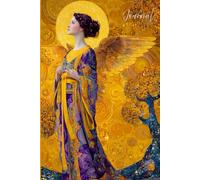 Radiant Angel Journal: A Magical Writing Notebook with Sunlit Trees, Whimsical Atmosphere & Surreal Angel Art