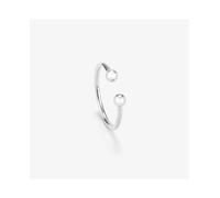 Radiant - Colección Basics- Anillo bolitas Silver para Mujeres, de Plata bañado en Oro de 24 quilates. Diseño elegante y sofisticado.