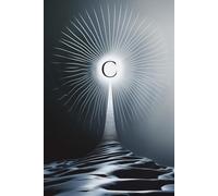 Radiant Ascent My Journey Toward the Light C Monogram Initial Journal