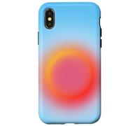Radiant Aura Energy Passion Creative Spirit Design Carcasa para iPhone X/XS