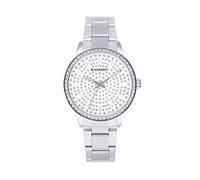 RADIANT batería Reloj Eclipse 38MM White DIAL Silver Braz / 5 ATM
